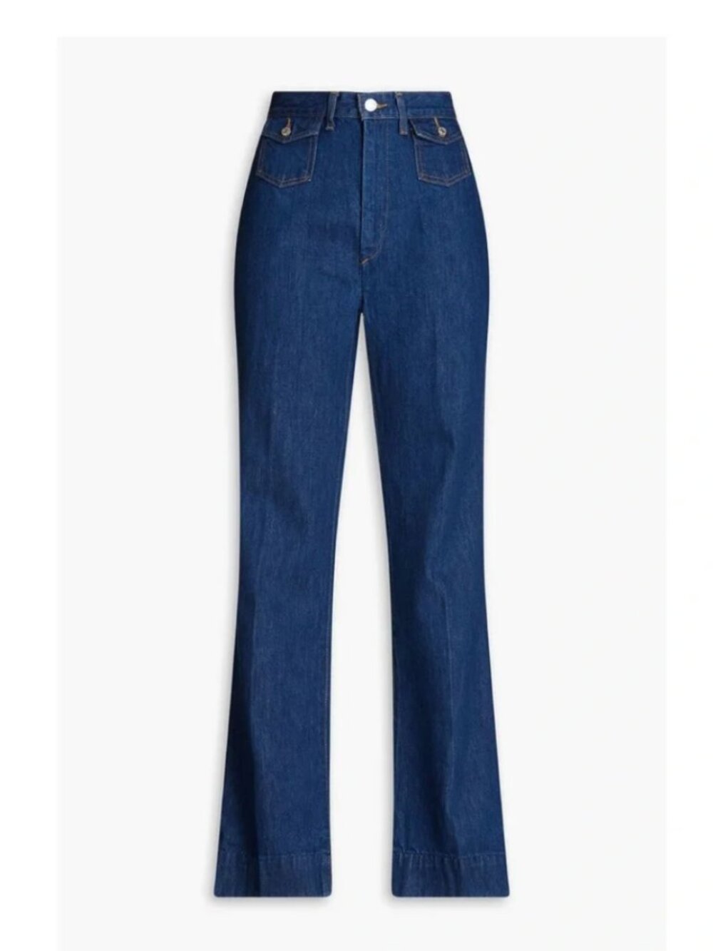 NWT - RE/DONE Retro 70s Pocket Wide Leg High Rise Jeans - Size 27